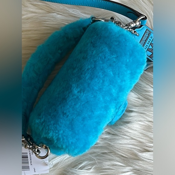 CP940 - Coach The Lil Nas X Drop Tabby Shoulder Bag 12 in Shearling - Picture 8 of 14